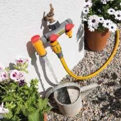 Hozelock Flowmax 3-Way Tap Connector - 2250 -Hozelock 2250 large 2