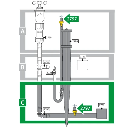 Hozelock Micro Irrigation Mister Microjet - 2797 2 Hozelock Micro Irrigation Mister Microjet - 2797 - Image 2