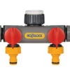 Hozelock 2252 2-Way Tap Connector 1/2 - 1in BSP