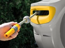 Hozelock Auto Reel 20m - 2401 -Hozelock garden hose reels hozelock auto reel 20m 2401 34017924743334