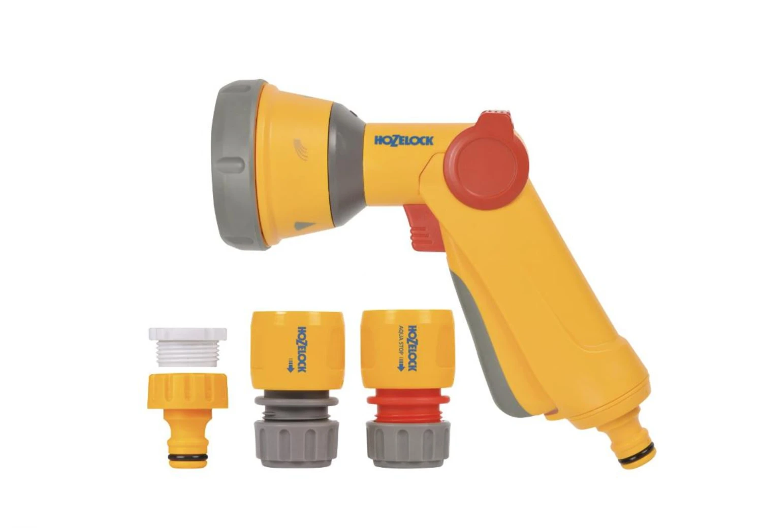 Hozelock 2343 Multi Spray Gun Soft Touch & Fittings Set 1 Hozelock 2343 Multi Spray Gun Soft Touch & Fittings Set