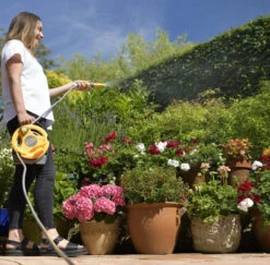 Hozelock 2427 Small Hose And Reel, Ideal For Patios And Balconies -Hozelock hozelock 2427 small hose and reel ideal for patiosbalconies grey 5010646062466 ftb6170 72068.1621860125