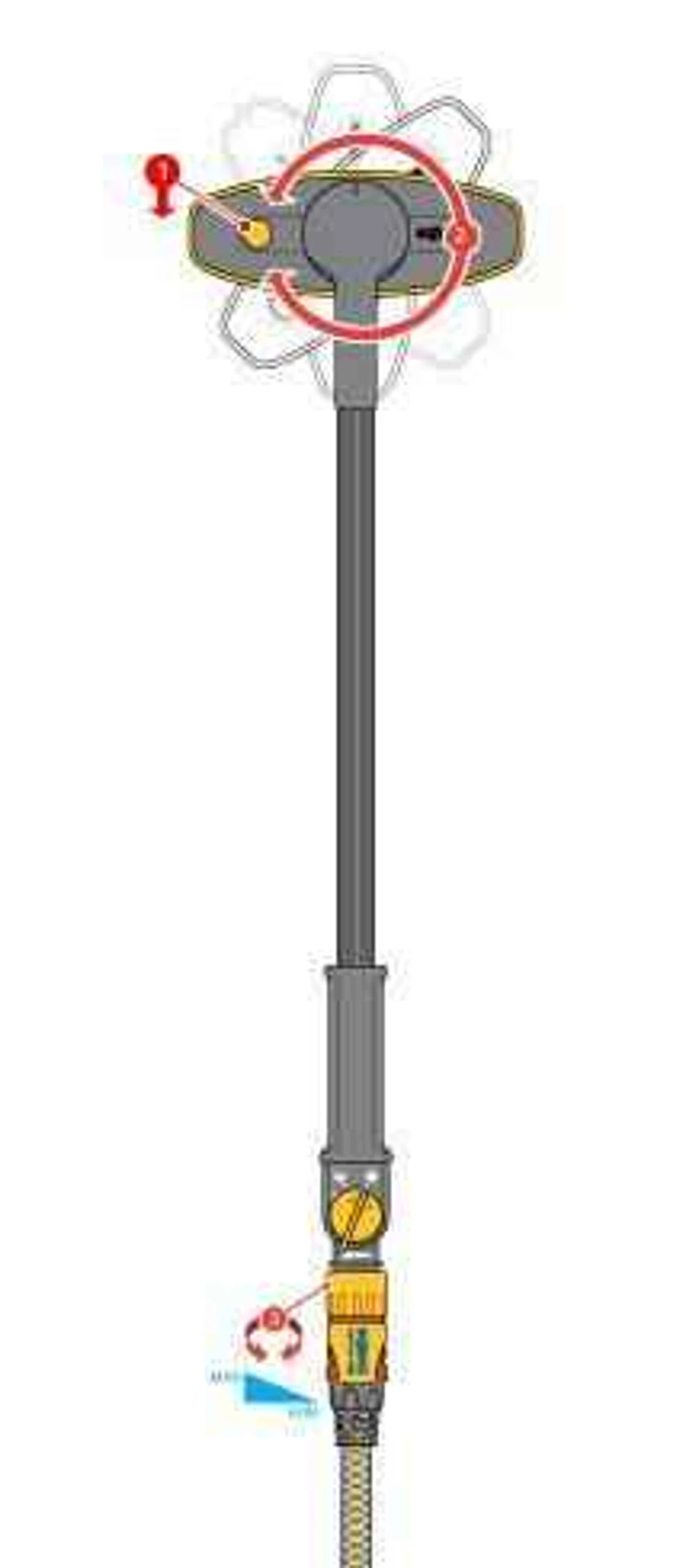 Hozelock 2604 Professional Car Brush 4 Hozelock 2604 Professional Car Brush - Image 4