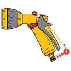 Hozelock 2684 Multi Spray Plus Gun And 2185 Waterstop -Hozelock hozelock 2684 multi spray plus gun and 2185 waterstop 5010646037600 ftb6029 90688.1600065448