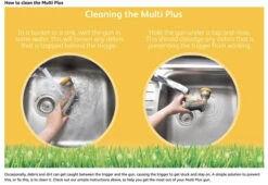 Hozelock 2691 Spray Gun Metal Multi Plus -Hozelock hozelock 2691 metal multi plus spray gun stylish metal bodied gun spray featuring eight varied spray patterns 5010646037815 ftb4256 07032.1611322095