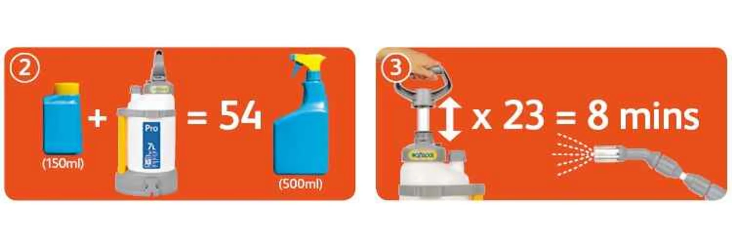 Hozelock 4807 PRO 7 Litre Pump Pressure Sprayer 4 Hozelock 4807 PRO 7 Litre Pump Pressure Sprayer - Image 4