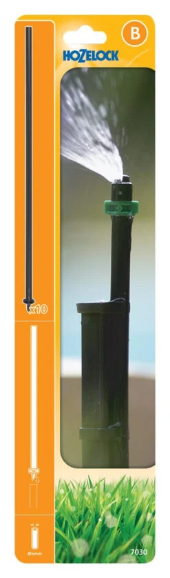 Hozelock 7030 Micro Sprinkler Extension Pipe (10 Pack)