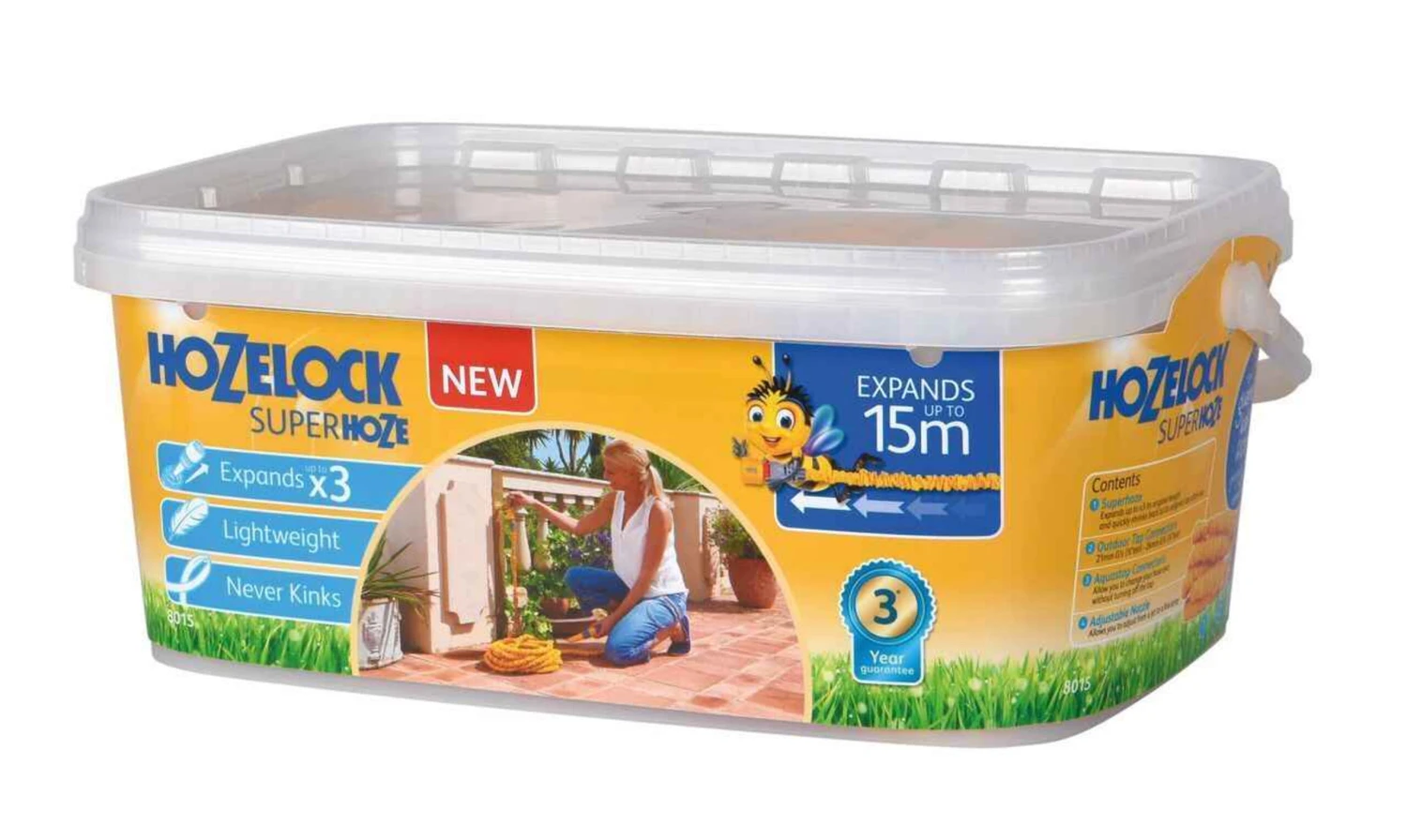 Hozelock 8015 Superhoze15m Expanding Hose Set 2 Hozelock 8015 Superhoze15m Expanding Hose Set - Image 2