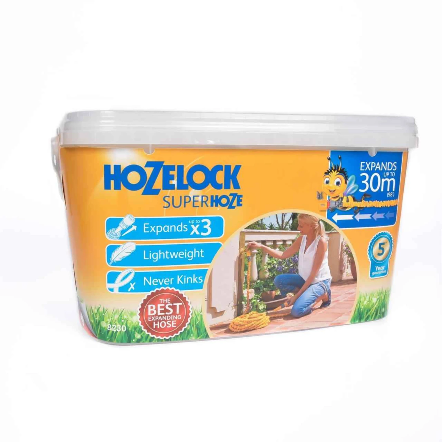 Hozelock 8230 Superhoze 30m Expanding Hose Set 2 Hozelock 8230 Superhoze 30m Expanding Hose Set - Image 2