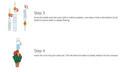 HOZELOCK AQUASOLO 3 + 1 SET MEDIUM (GREEN) FOR POTS Ø30 - 40CM 2717 Pack Of 4 Ideal For Holiday Watering Indoor And Outdoor -Hozelock hozelock aquasolo 2717 8000 40cm pot pack of 4 ideal for holiday watering indoor and outdoor ftb6015 63055.1600066324