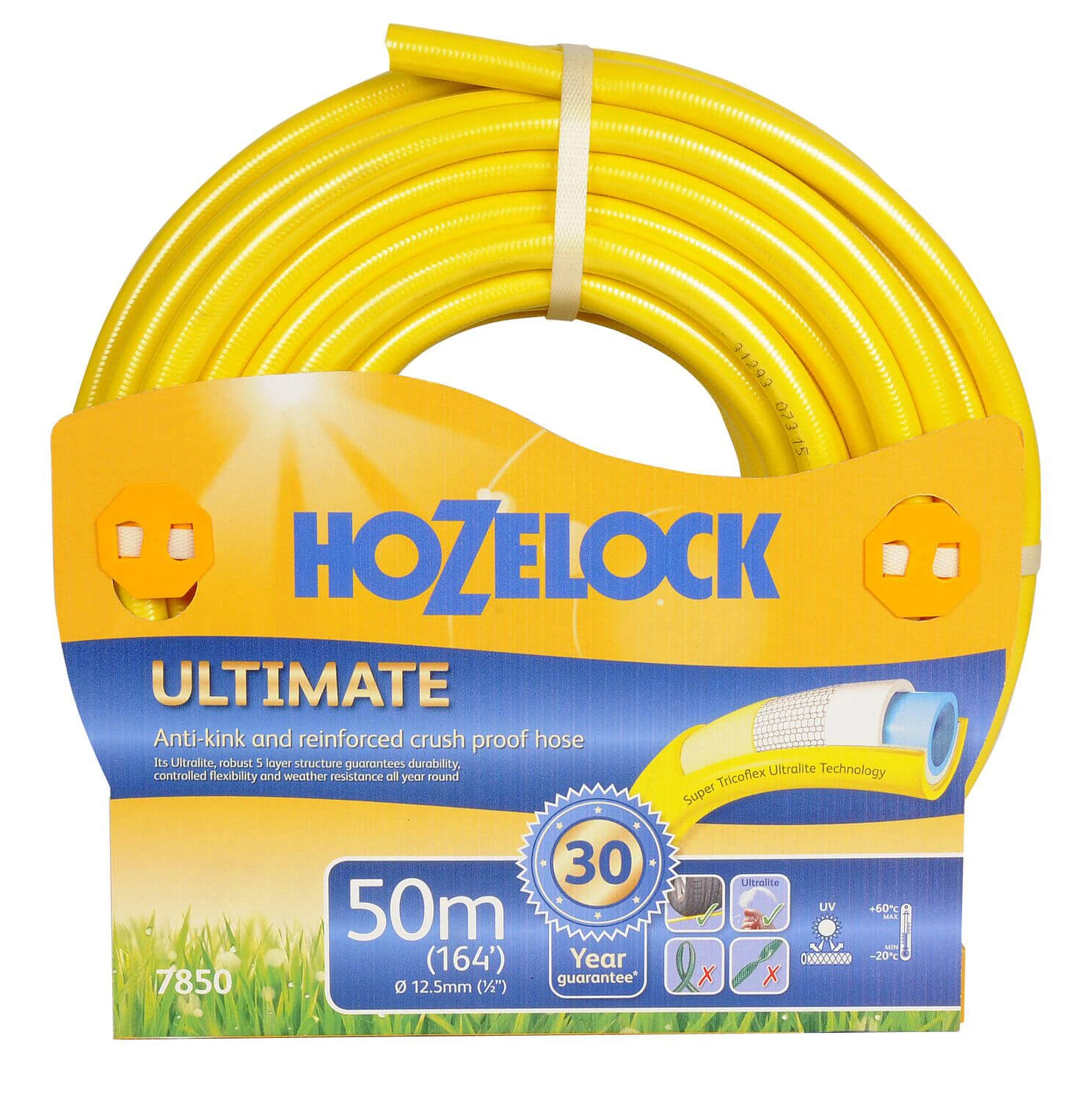 Hozelock 50m Ultimate Hose - 7850 1 Hozelock 50m Ultimate Hose - 7850